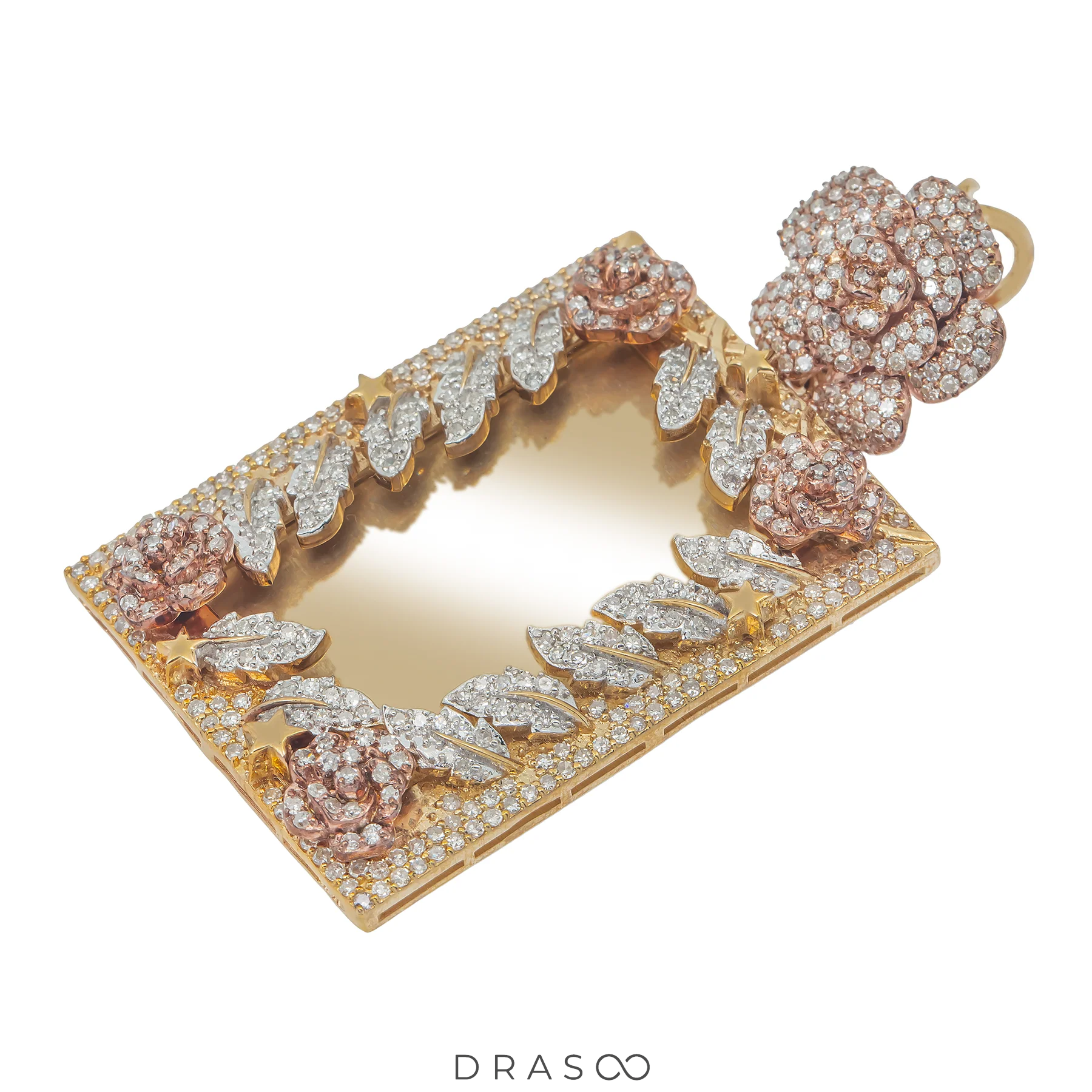 FLOWER DIAMOND PICTURE PENDANT