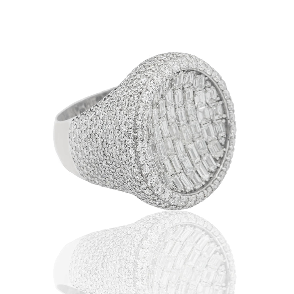 Diamond Emerald Cut Ring