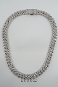 EMERALD CUT ICED CUBAN CHAIN