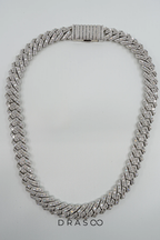 EMERALD CUT ICED CUBAN CHAIN