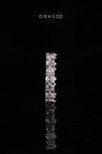 PEAR CROWN DIAMOND ETERNITY RING