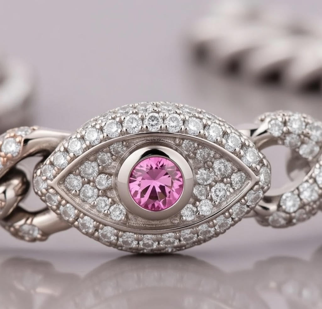 Evil Eye Diamond Bracelet