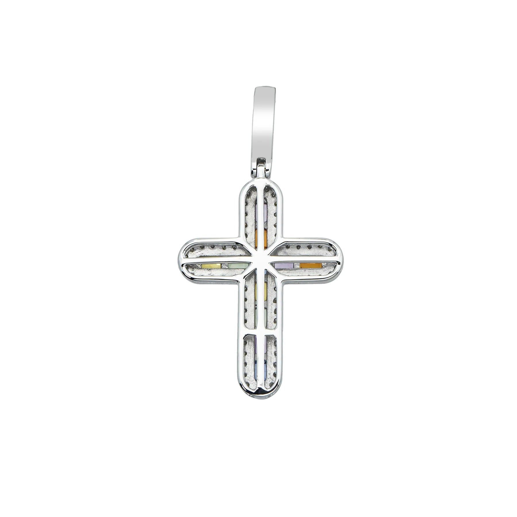 COLORED GEM STONE PENDANT