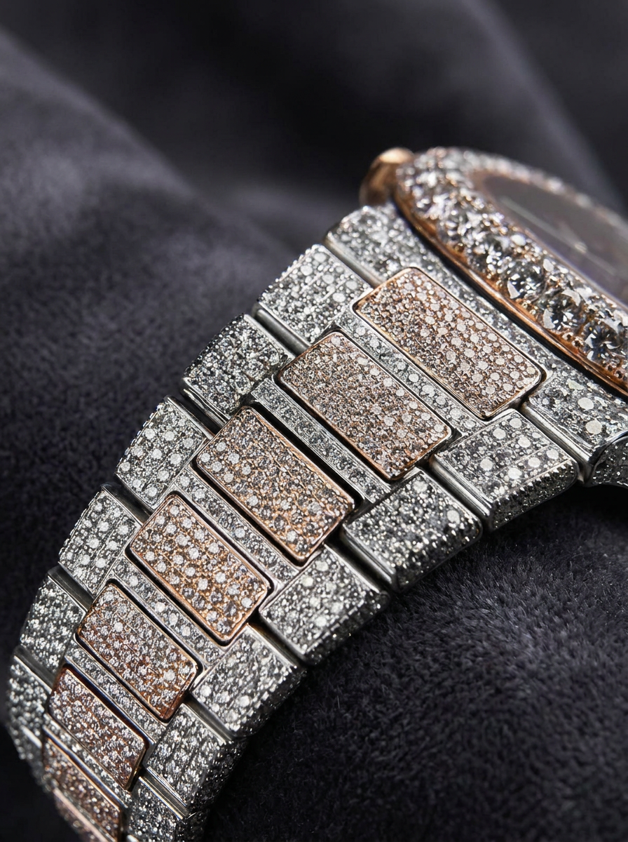 Patek Philippe Nautilus 40.5 mm – Stainless Steel & Rose Gold – Blue Dial