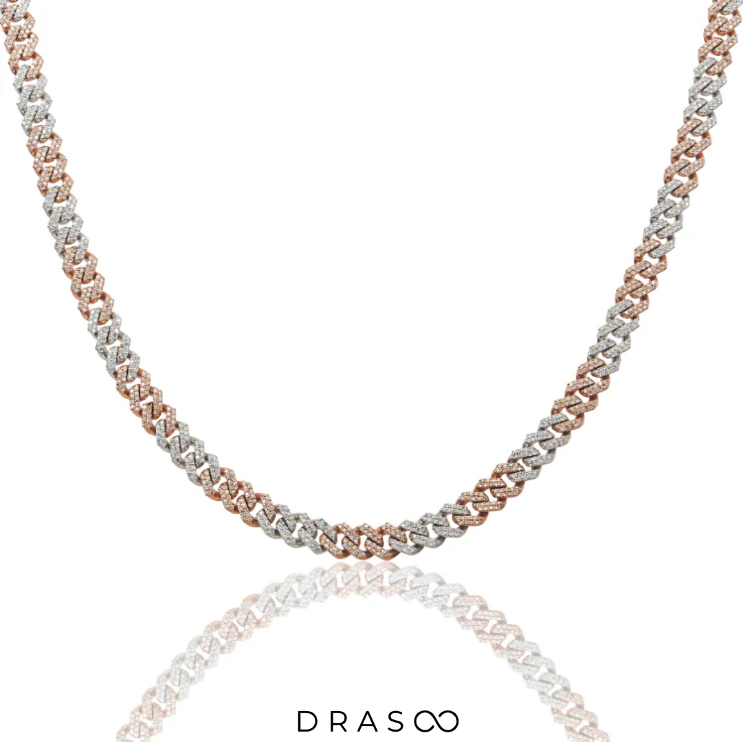 MINI DIAMOND CUBAN LINK