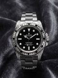 Rolex Submariner 41 mm – Oystersteel – Oyster – Custom Diamond-Set with 'Tuxedo' Bezel