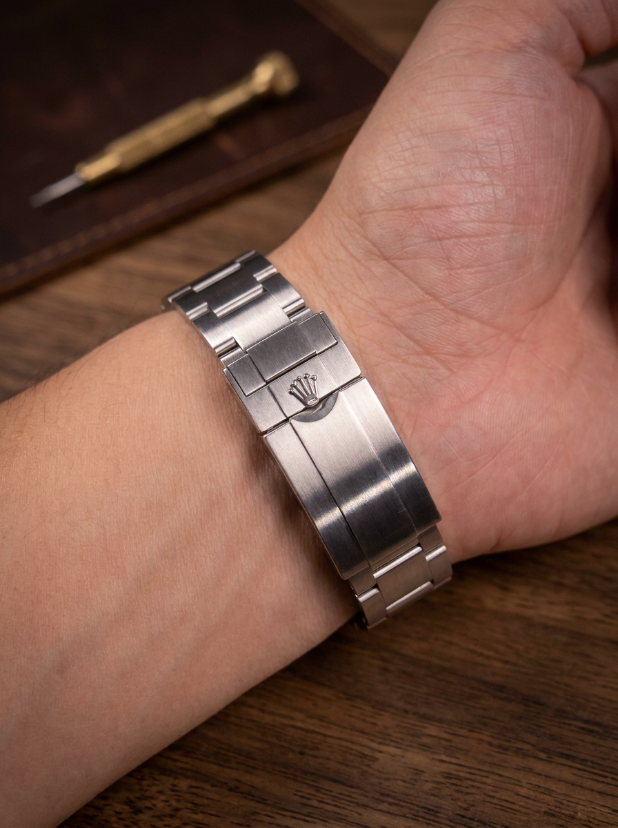 Rolex Submariner 41 mm – Oystersteel – Oyster – Custom Diamond-Set with 'Tuxedo' Bezel