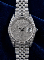 Rolex Datejust 41 – Oystersteel – Fully Custom-Diamond Set with Diamond "Covert" Dial – Jubilee