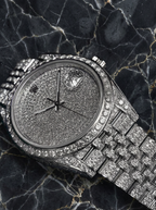 Rolex Datejust 41 – Oystersteel – Fully Custom-Diamond Set with Diamond "Covert" Dial – Jubilee