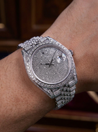 Rolex Datejust 41 – Oystersteel – Fully Custom-Diamond Set with Diamond "Covert" Dial – Jubilee