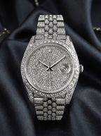 Rolex Datejust 41 – Oystersteel – Fully Custom-Diamond Set with Diamond "Covert" Dial – Jubilee