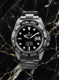 Rolex Submariner Date 41 mm – Oystersteel – Oyster – Custom Diamond-Set with 'Tuxedo' Bezel