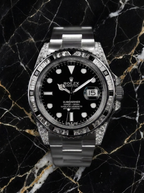 Rolex Submariner Date 41 mm – Oystersteel – Oyster – Custom Diamond-Set with 'Tuxedo' Bezel