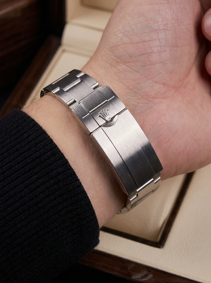Rolex Submariner Date 41 mm – Oystersteel – Oyster – Custom Diamond-Set with 'Tuxedo' Bezel