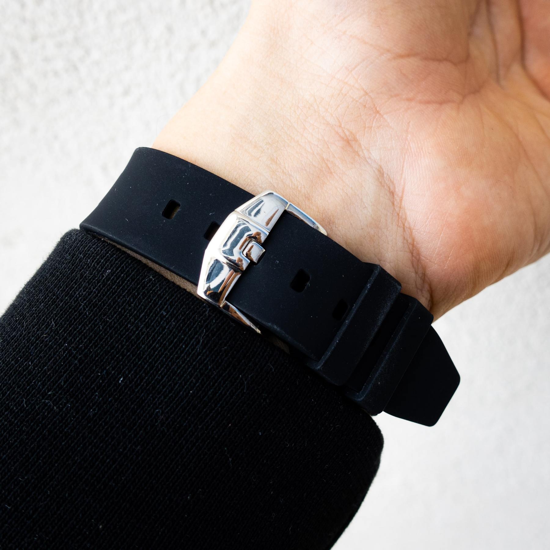 ROLEX SUBMARINER DATE – OYSTERSTEEL – OYSTER – TUXEDO BEZEL – CUSTOM DIAMOND SET – HORUS BLACK