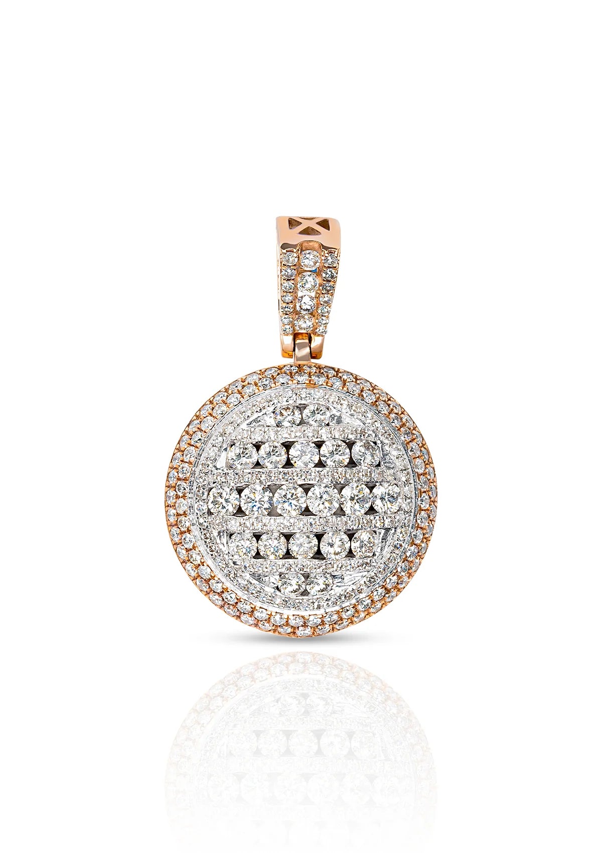 DIAMOND ROUND PENDANT