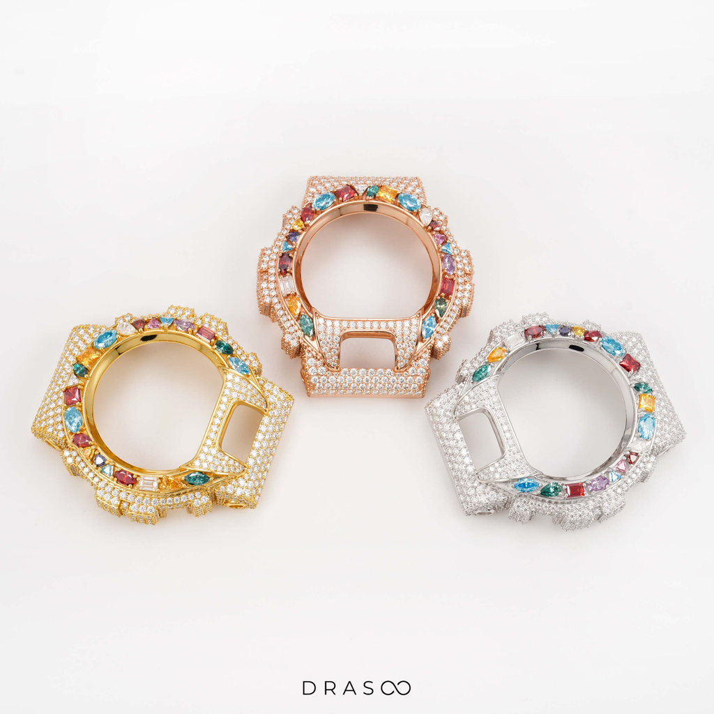 SKITTLES ICED-OUT G-SHOCK WATCH