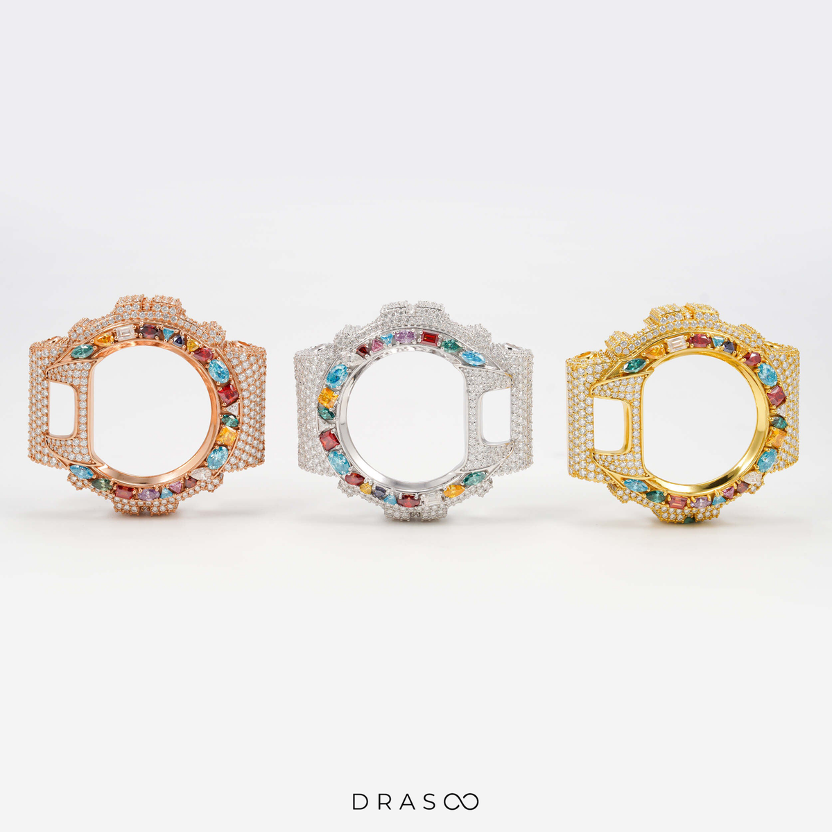 SKITTLES ICED-OUT G-SHOCK WATCH