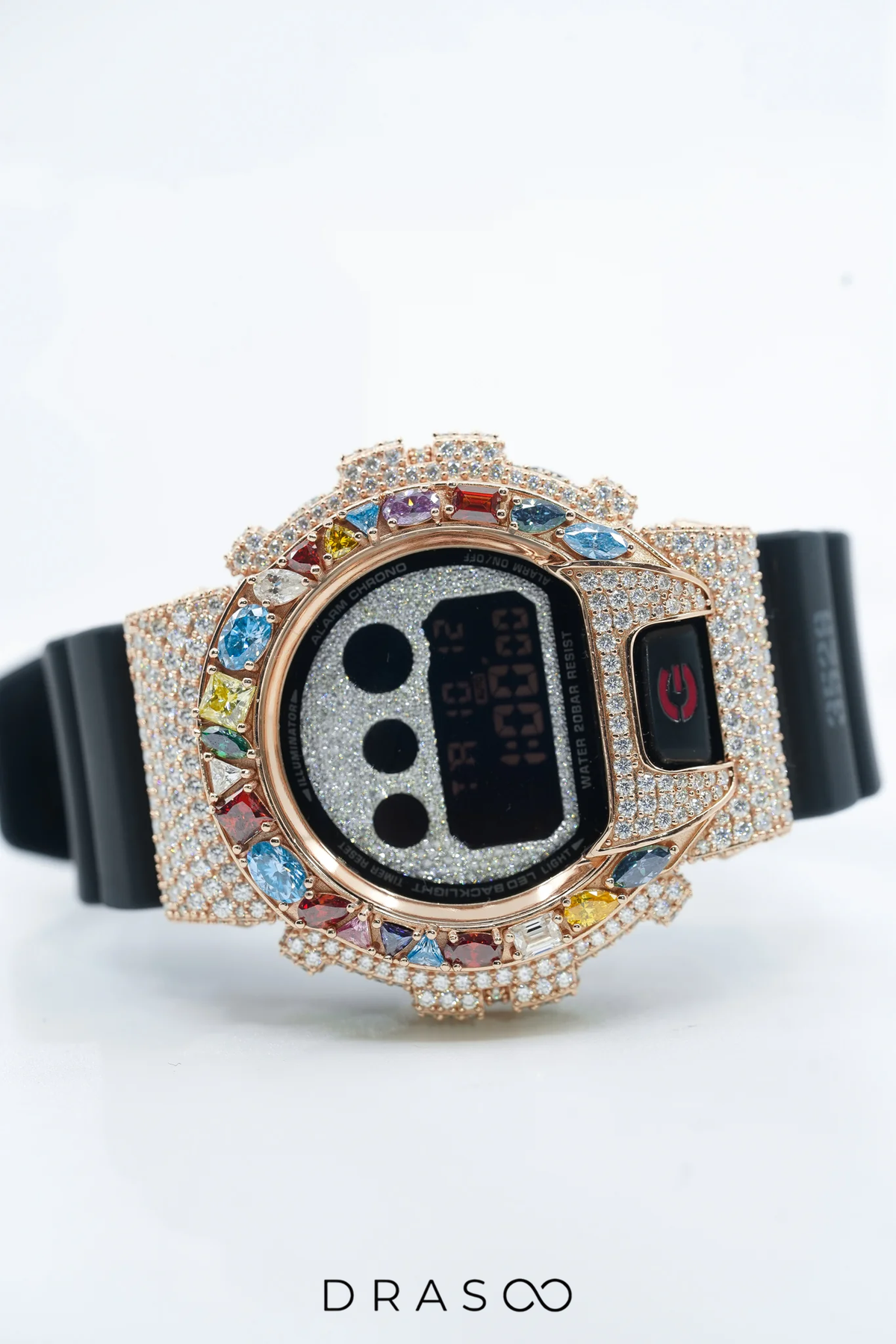 SKITTLES ICED-OUT G-SHOCK WATCH