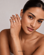 2.00 Carat TW Oval Cut Lab-Grown Diamond Solitaire Engagement Ring in 14K Yellow &amp; White Gold