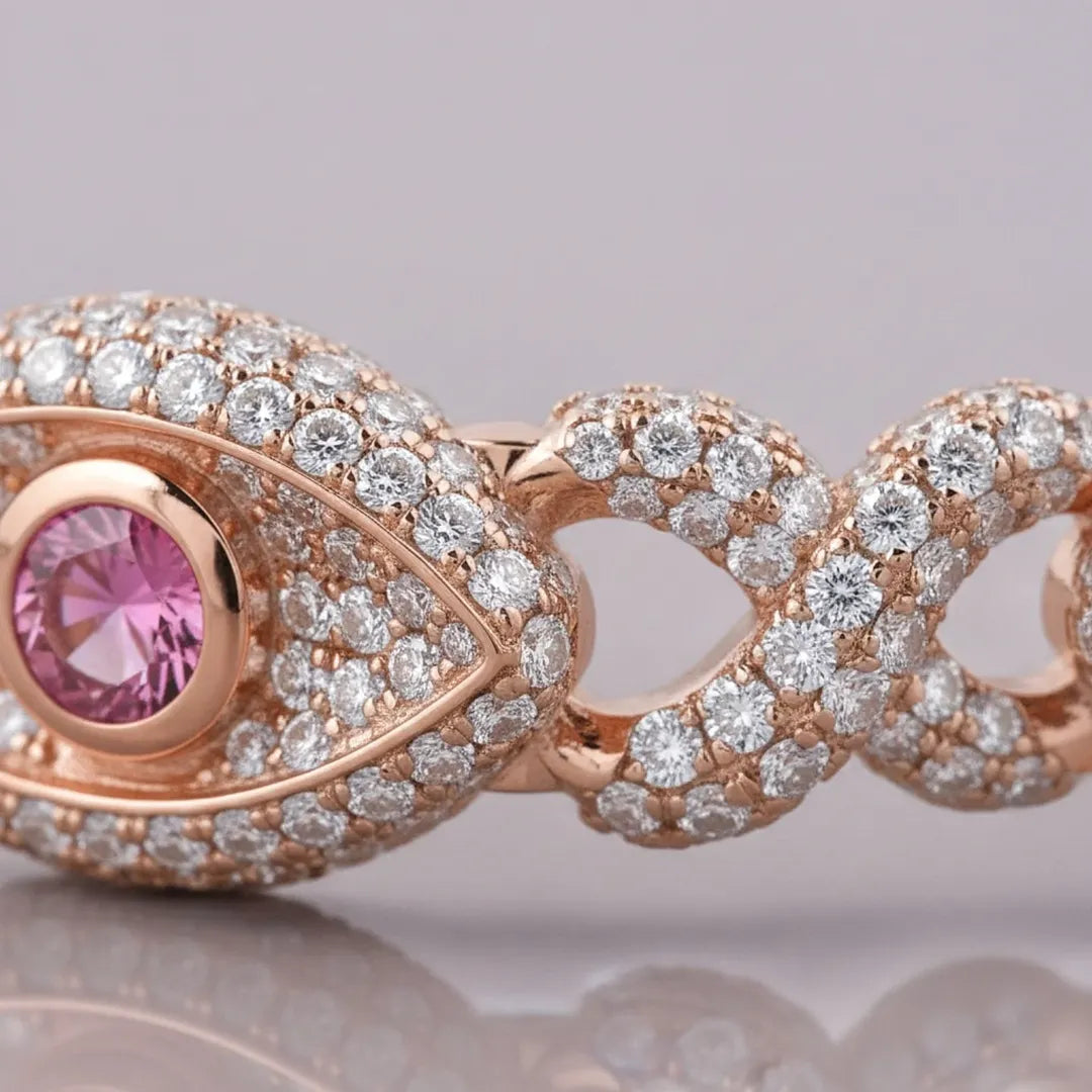 Evil Eye Diamond Bracelet