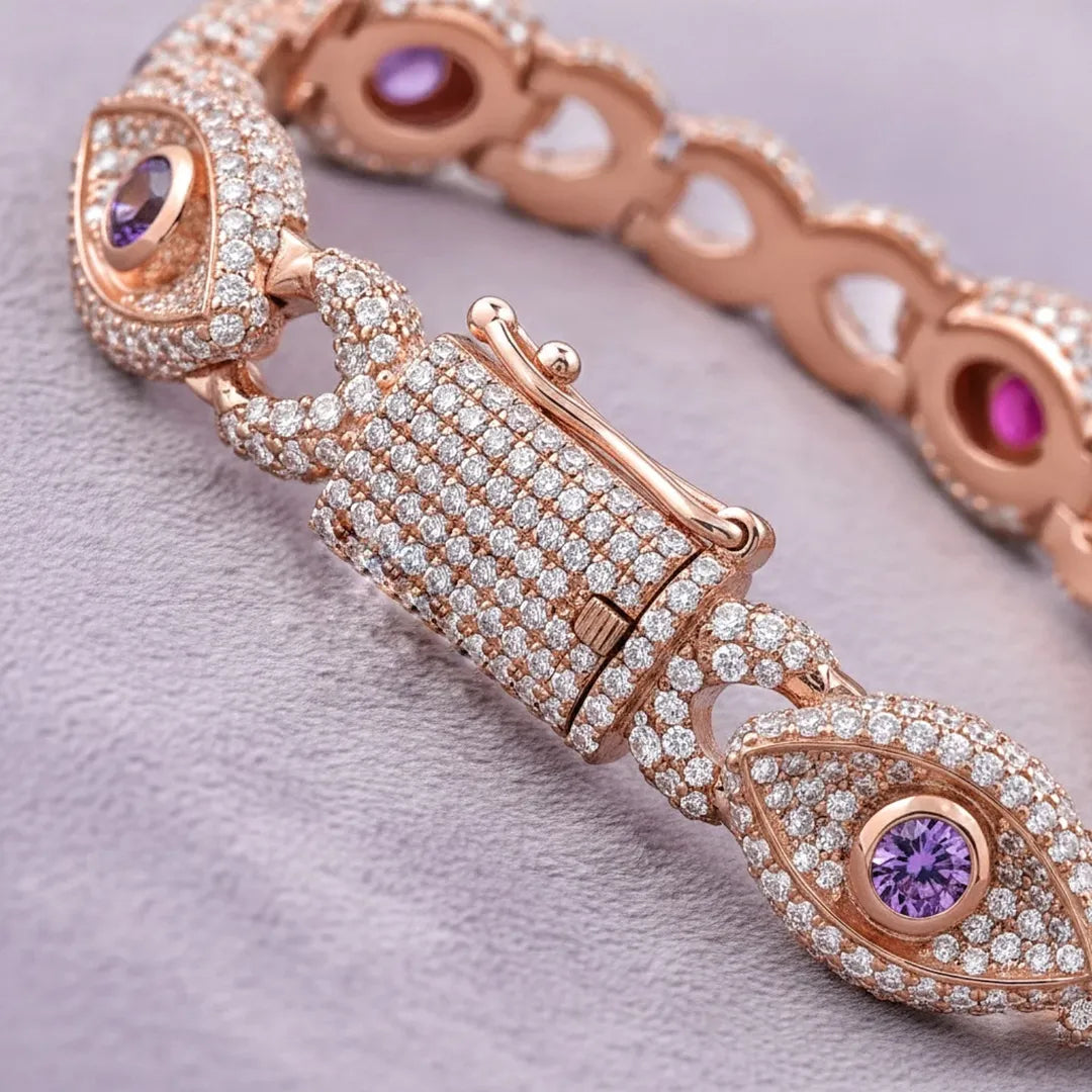 Evil Eye Diamond Bracelet