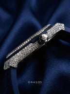 Hublot Classic Fusion 45 mm – Blue Titanium – Custom Diamond-Set