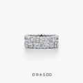 ETERNITY RING, DOUBLE ROW, JUMBO