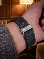 Hublot Classic Fusion 42 mm – Racing Grey Titanium – Custom Diamond-Set