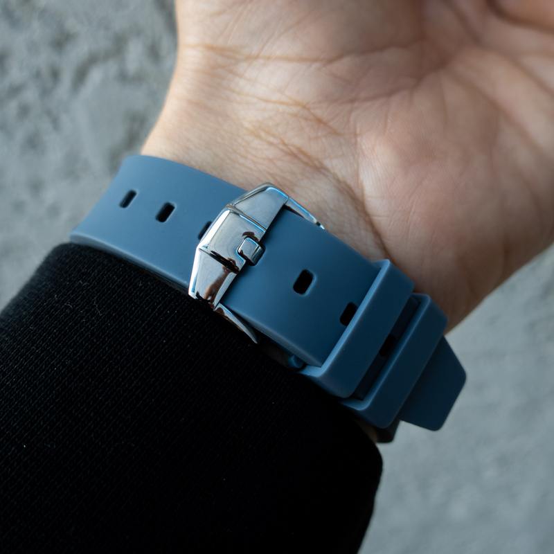 ROLEX DATEJUST 41 – OYSTERSTEEL – OYSTER – CUSTOM PAVE BEZEL – GREY RHODIUM DIAL – HORUS GREY