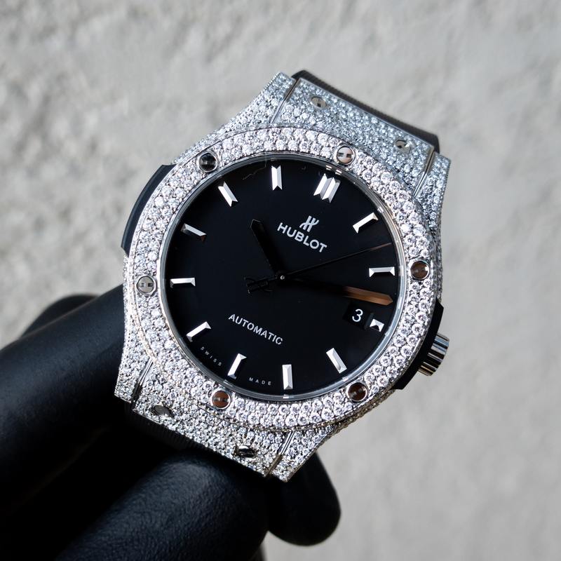 Hublot pave store diamond